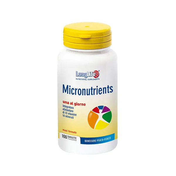 Farbene.shop | Longlife MICRONUTRIENTS 100 tavolette
