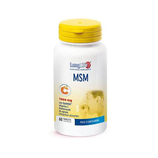 Farbene.shop | Longlife MSM 60 Tavolette 1000 mg
