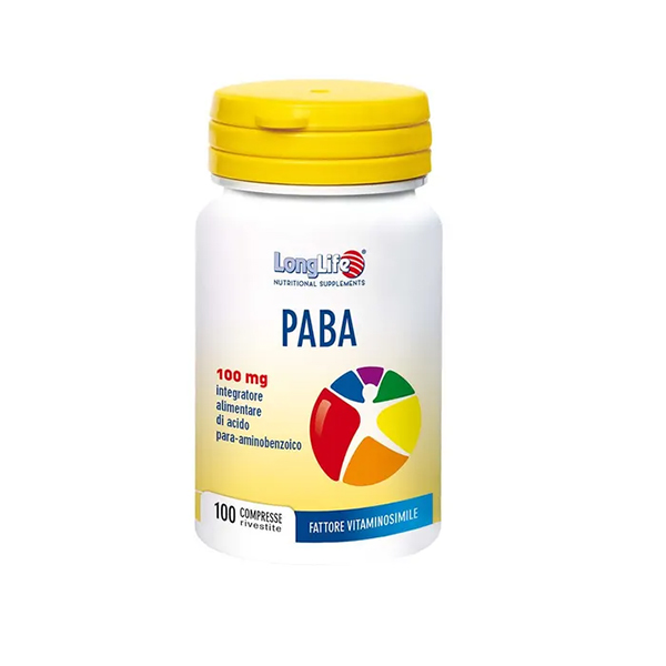Farbene.shop | Longlife PABA 100mg 100 Compresse