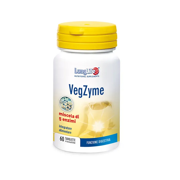 Longlife Vegzyme 60 Tavolette-0