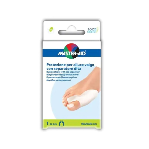 Master Aid Protezione Alluce Valgo Con Separatore Dita 1 Pezzo-0