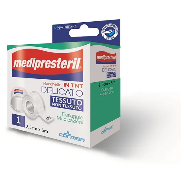 Medipresteril Cerotto Rocchetto TNT 5m X 2,5cm-0
