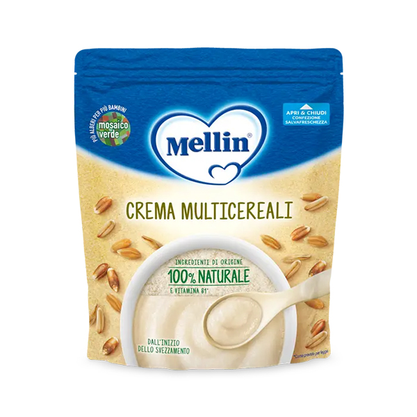 Mellin Crema Multicereali 4M+ 200g-0