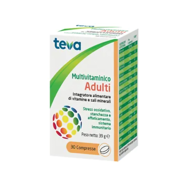Farbene.shop | Teva Multivitaminico Adulti 30 Compresse 30g