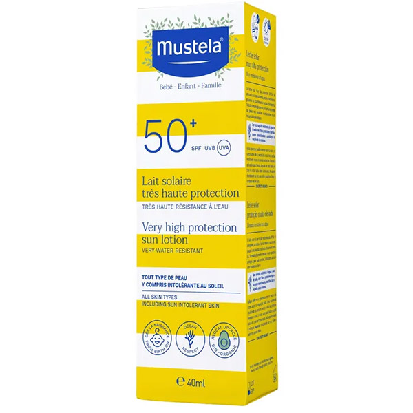 Farbene.shop | Mustela Latte Solare 40ml SPF 50+
