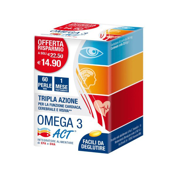 Farbene.shop | OMEGA 3 ACT 60 Perle 540mg