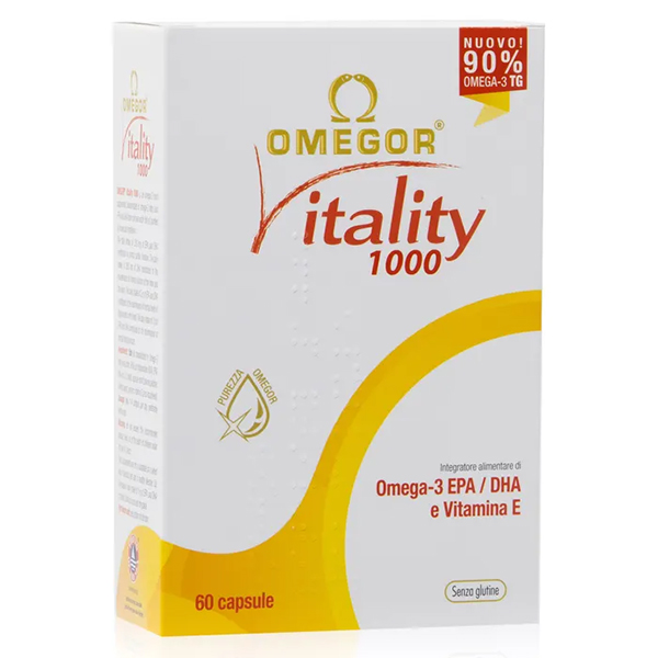 Farbene.shop | Omegor Vitality 1000 60 Capsule: integratore di Omega-3