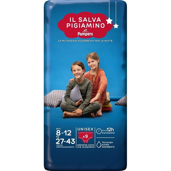 Farbene.shop | PAMPERS Salva Pigiamino L XL 9pz