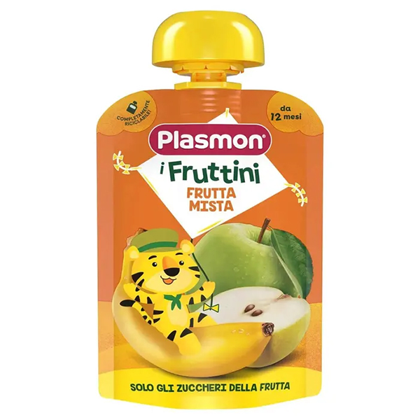 Farbene.shop | Plasmon I Fruttini Frutta Mista 130g 12 Mesi+