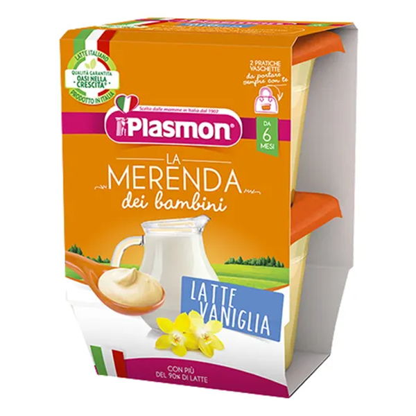 Farbene.shop | Plasmon Latte Vaniglia 6m+ 2x120g