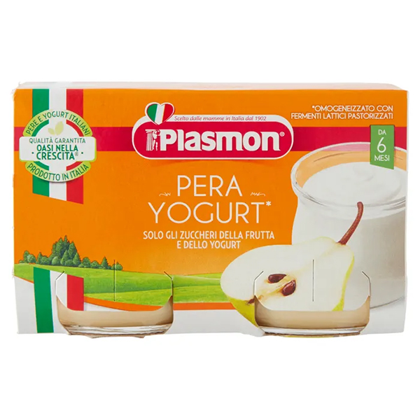 Farbene.shop | Plasmon Omogeneizzato Yogurt Pera 2x120g