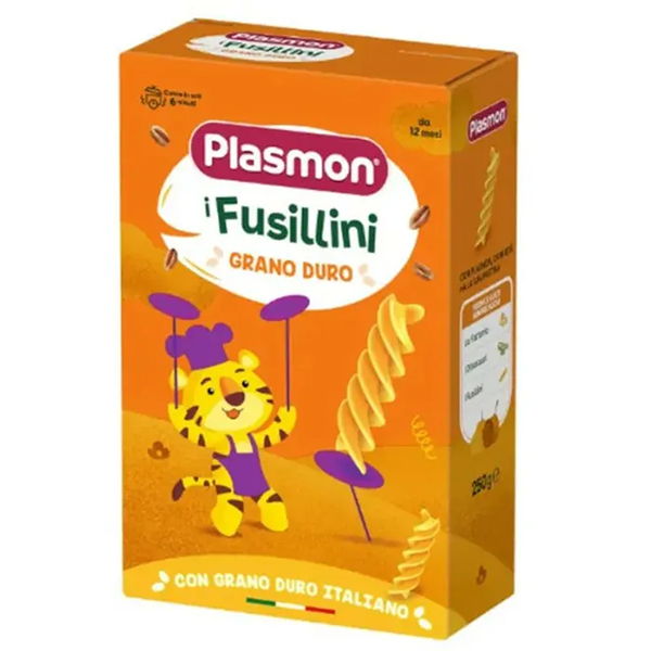 Farbene.shop | Plasmon Pasta Fusillini Grano Duro 250g 12Mesi+