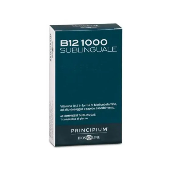 Farbene.shop | Principium B12 1000 60 Compresse Sublinguale