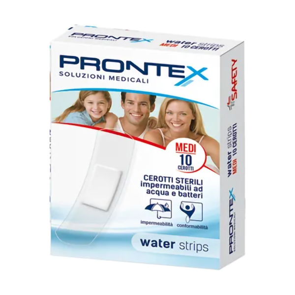 Farbene.shop | Prontex Cerotti Water Strips Medi 10 Pezzi
