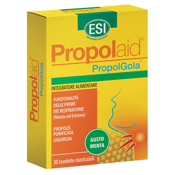 Farbene.shop | Esi PROPOLAID 30 Tavolette masticabili Menta