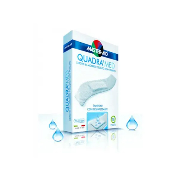 Farbene.shop | Quadramed Cerotto Dermoattivo Strip Grande 10 Pezzi