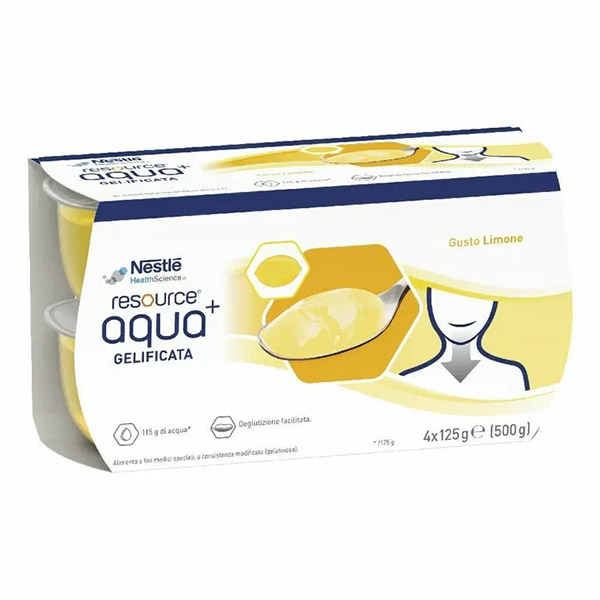 Farbene.shop | Resource Aqua Bevanda Gelificata Limone 4x125g