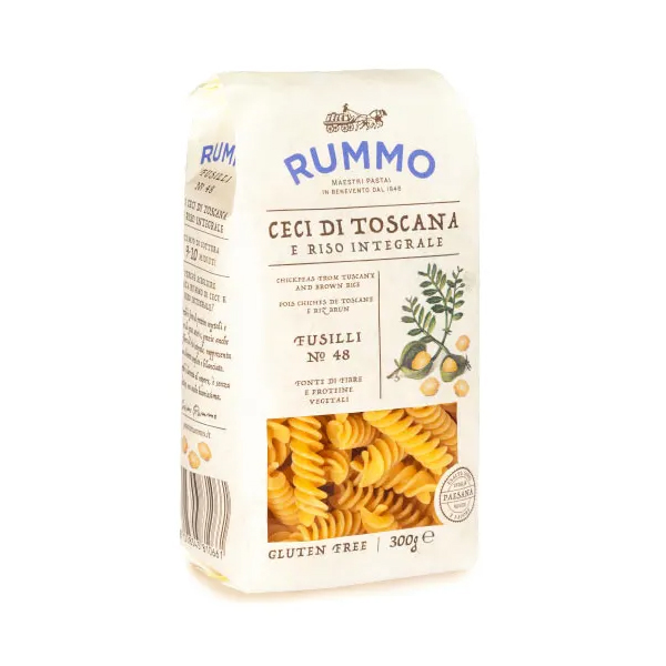 Farbene.shop | Rummo Pasta Di Legumi Fusilli Ai Ceci Senza Glutine 300g