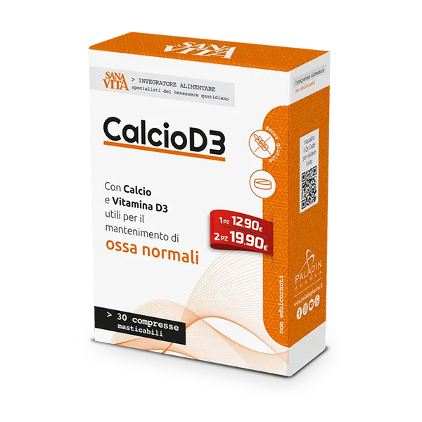 Farbene.shop | Sanavita Calcio D3 30 Compresse