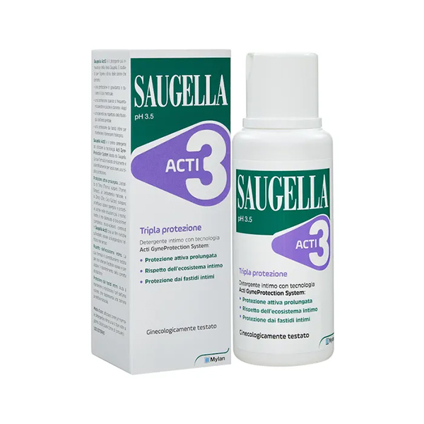Saugella ACTI3 Detergente Intimo 250ml-0