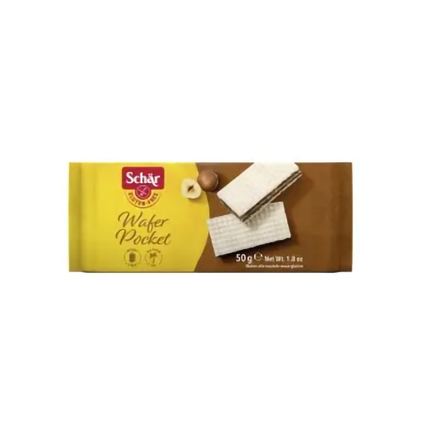 Schar Wafer Pocket Nocciola 50g-0