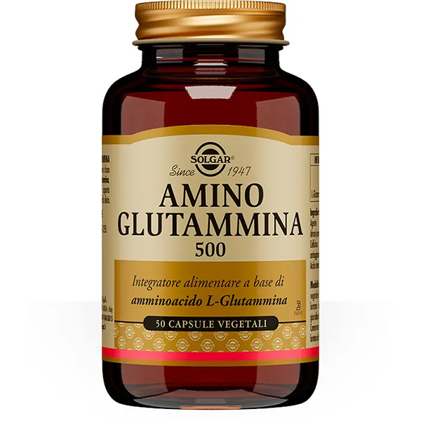 Farbene.shop | Solgar Amino Glutammina 500 50 Capsule Vegetali
