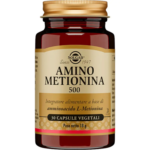 Farbene.shop | Solgar Amino Metionina 500 30 Capsule Vegetali