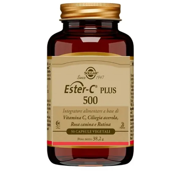 Farbene.shop | Solgar Ester C Plus 500 50 Capsule Vegetali