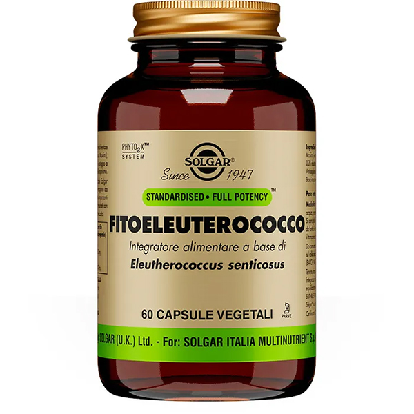 Farbene.shop | Solgar Fitoeleuterococco 60 Capsule Vegetali