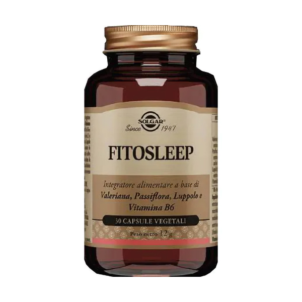 Farbene.shop | Solgar Fitosleep 30 Capsule Vegetali