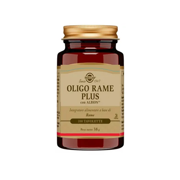 Farbene.shop | Solgar Oligo Rame Plus 100 Compresse