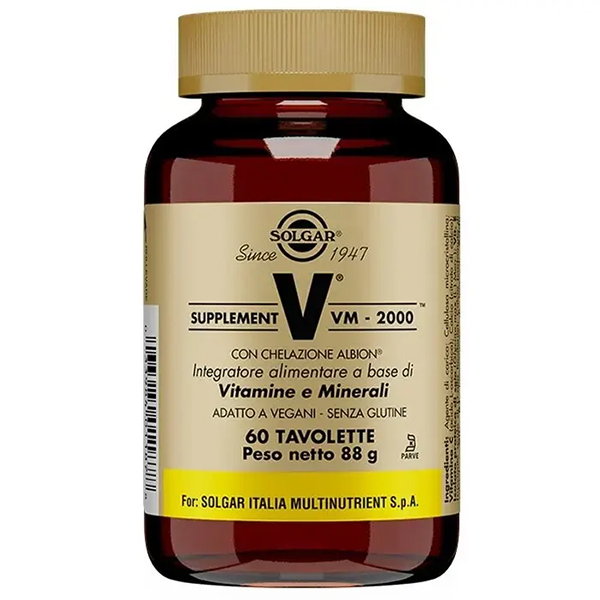Farbene.shop | Solgar Supplement Vm 2000 60 Tavolette