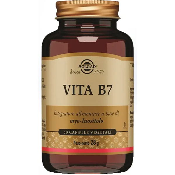 Farbene.shop | Solgar Vita B7 50 Capsule Vegetali