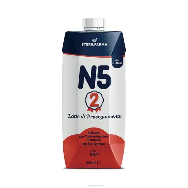 Farbene.shop | Sterilfarma N5 2 Latte di Proseguimento 6/12 Mesi 500 ml