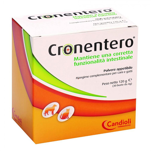 Cronentero Supplemento Nutrizionale Cani/Gatti 30 Bustine 4g-0
