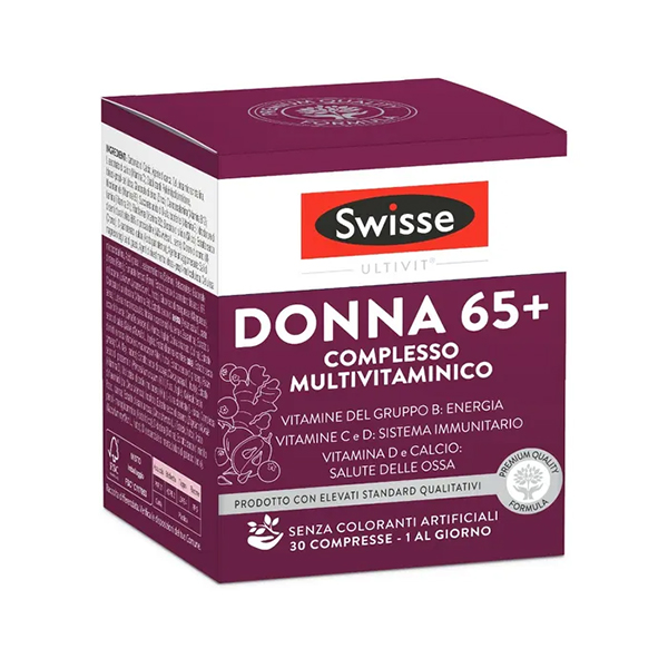 Farbene.shop | Swisse Donna 65+ Multivitaminico 30 Compresse