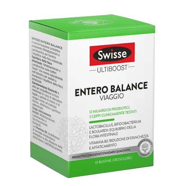 Farbene.shop | Swisse Entero Balance Viaggio 10 Bustine