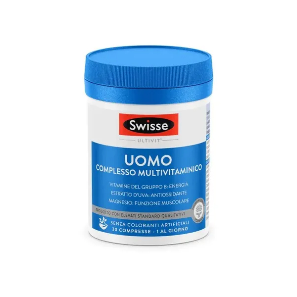 Farbene.shop | Swisse Multivitaminico Uomo 30 Compresse