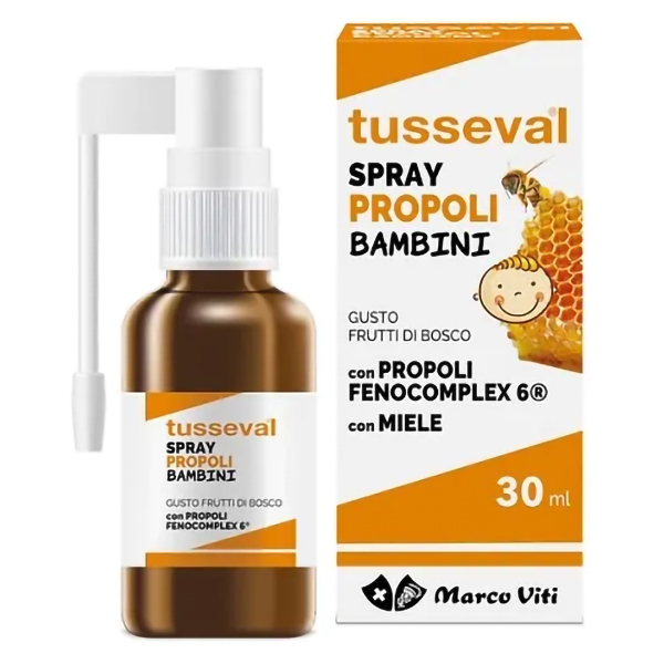 Farbene.shop | Tusseval Gola Propoli Spray Per Bambini 30ml