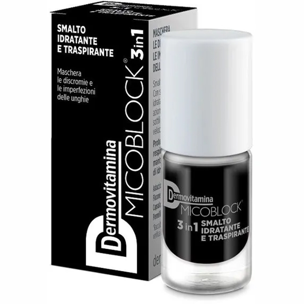 Farbene.shop | Dermovitamina Micoblock 3 in 1 Smalto Nero 5ml