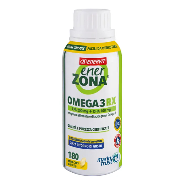 Enerzona Omega 3 RX 180 Mini Capsule Da 0,5g-0