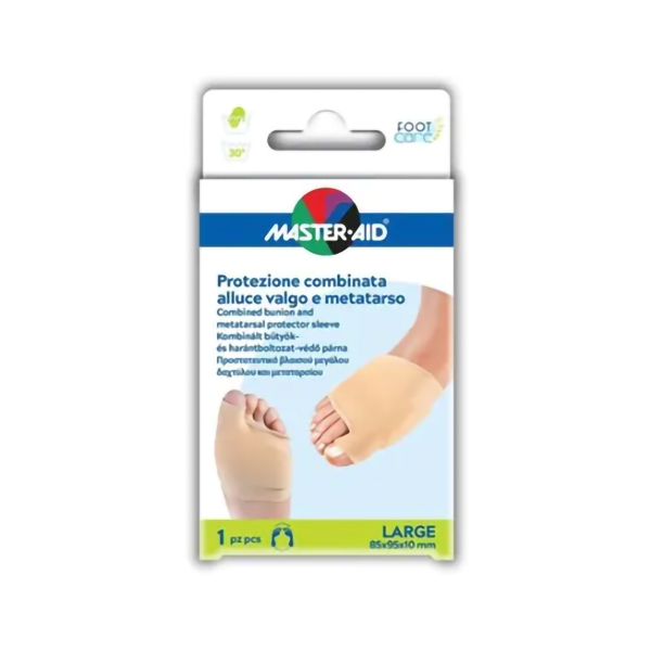 Farbene.shop | Master Aid Protezione Combinata Alluce Valgo E Metatarso 1 Pezzo