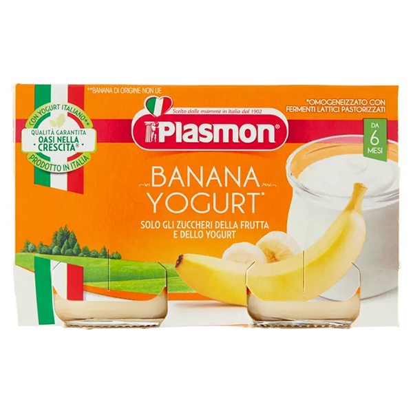 Farbene.shop | Plasmon Omogeneizzato Yogurt Banana 2x120g