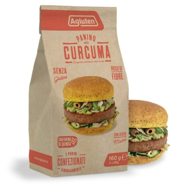 Farbene.shop | Agluten Panino Curcuma 160g