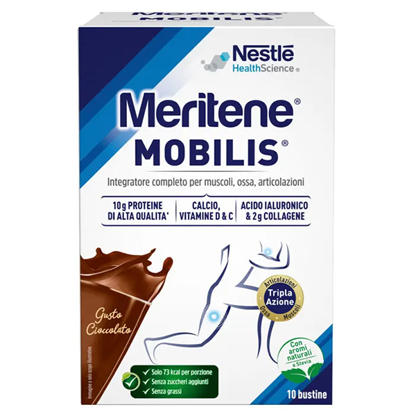 Meritene Mobilis Gusto Cioccolato 10 Bustine-0