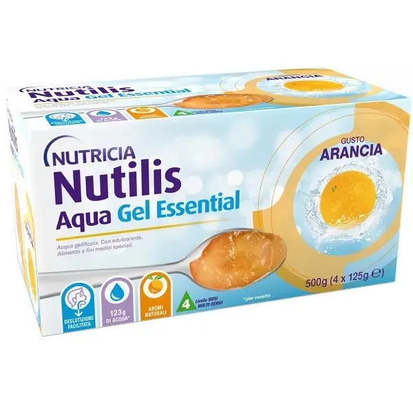 Farbene.shop | Nutricia Nutilis Aqua Essential Gel Arancia 4x125g