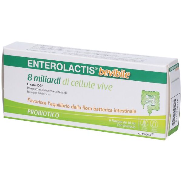 Farbene.shop | Enterolactis Bevibile 6 Flaconcini da 10 ml