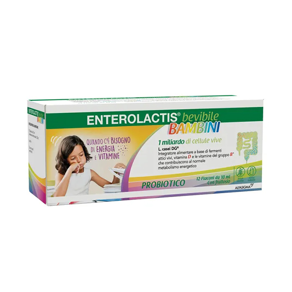 Farbene.shop | Enterolactis Bevibile Bambini 12 Flaconi 10ml