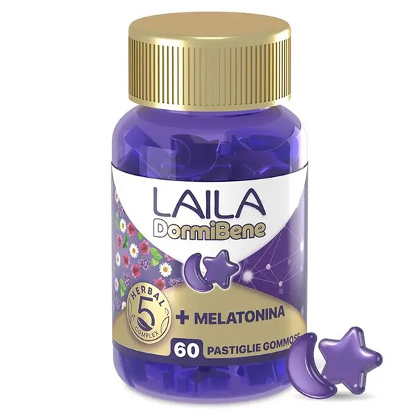 Farbene.shop | Laila DormiBene Per Il Sonno 60 Pastiglie Gommose