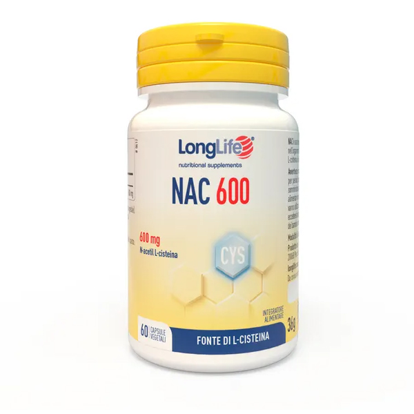 Longlife Nac 600mg 60 Capsule-0